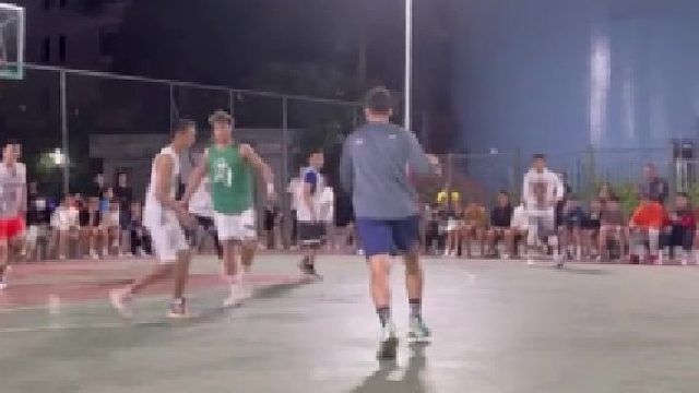 跳投不变形，点手腕2加1