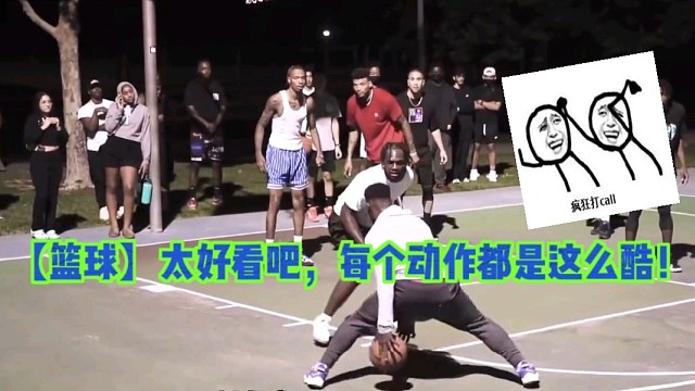【篮球】太好看吧，每个动作都是这么酷！