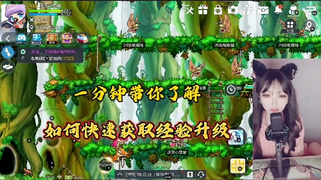 【冒险岛手游】一分钟带你了解如何快速获取经验升级！