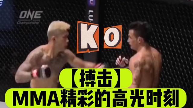 【搏击】MMA精彩的高光时刻