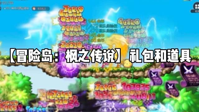 【冒险岛:枫之传说】礼包和道具