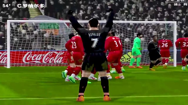 WE8FANS荣耀7.0-C罗的任意球破门