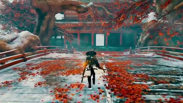 朱桥飘红叶守门破戒僧