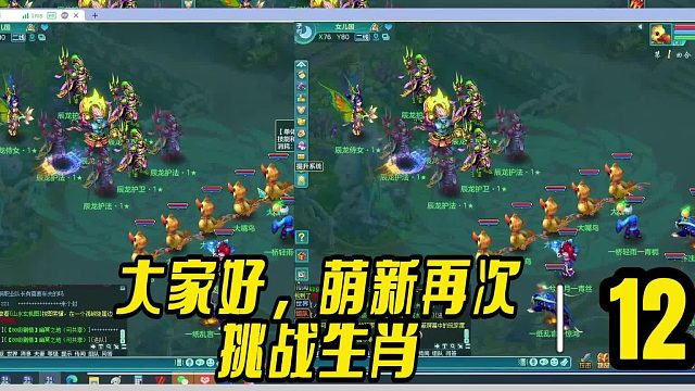 神武5萌新多开12生肖又出新状况，请求打野支援！