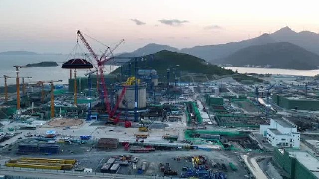 好赞广东—《我国首个生态核电示范项目2号机组“加冕”成功》