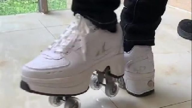 小时候写科技作文的鞋子