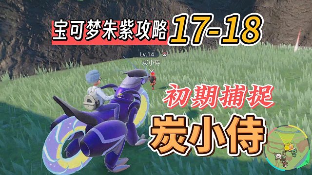 宝可梦朱紫攻略18：初期捕捉炭小侍地点