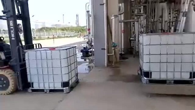 1000L-IBC吨桶消毒剂分装线有泡沫分装线