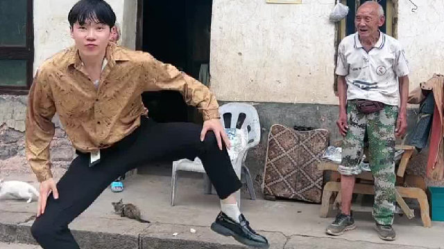 好魔性的霹雳舞，真是高手在民间……