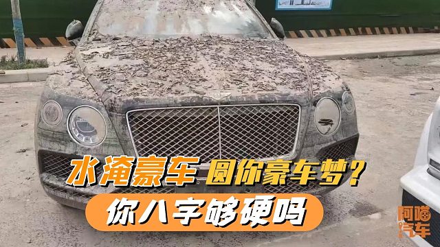 水淹豪车烂便宜，可以买来过瘾吗？听我一句劝，你八字够硬吗！