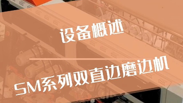 双直边磨边机设备概述