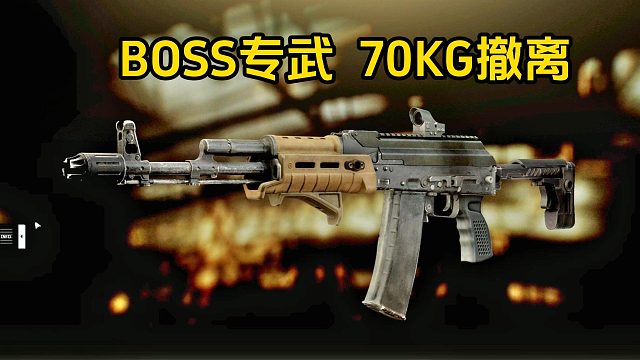 海关男团专武70KG撤离逃离塔科夫