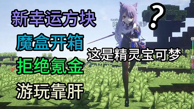 【神奇宝贝】踏入宝可梦良心服务器！成为宝可梦大师！#我的世界口袋妖怪