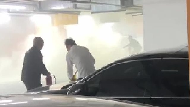 保安的反应还是挺快的！