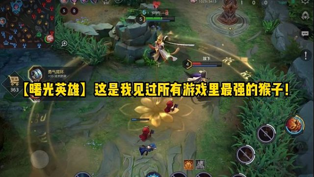 【曙光英雄】这是我见过所有游戏里最强的猴子！