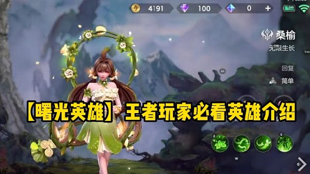 【曙光英雄】王者玩家必看英雄介绍