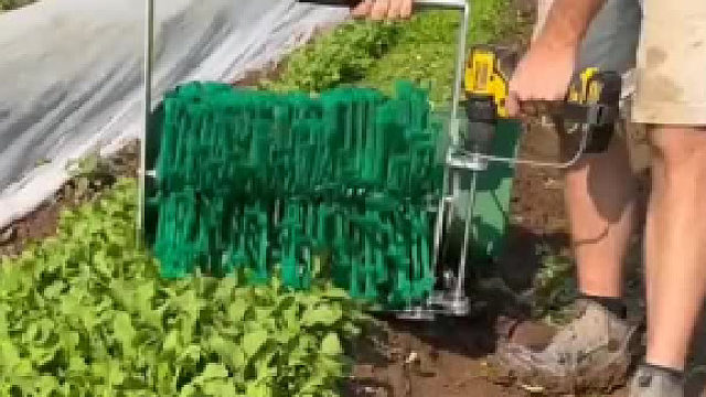 这个机器要是不弯腰就好了