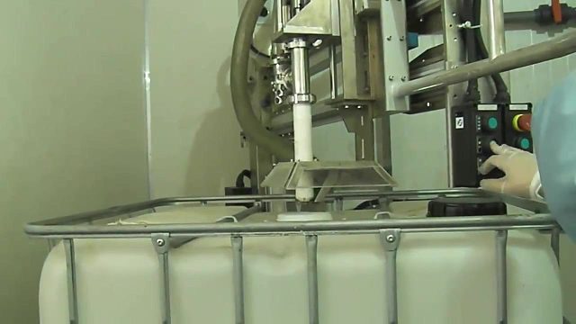 原子灰分装机 1000L吨桶耐腐蚀型分装机