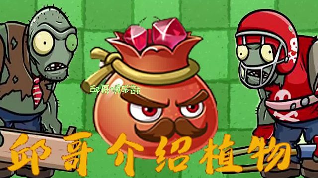 011邱哥介绍植物：植物大战僵尸之宝石商石榴！