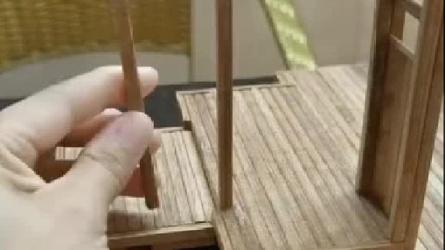 手艺人做出微缩版的莲花楼，准备好浪迹天涯了吗？