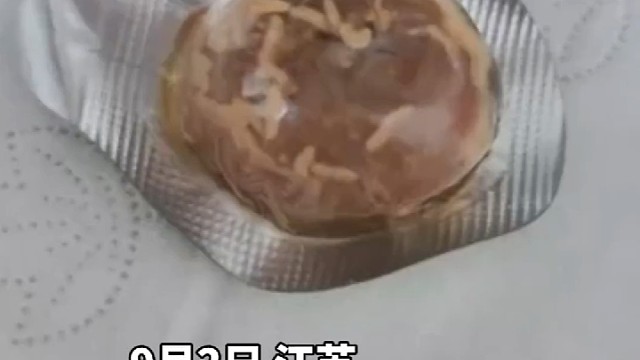 女子购买零食发现里面有活虫，如果小孩子吃了不堪设想
厂家客服：可能很多因素造成