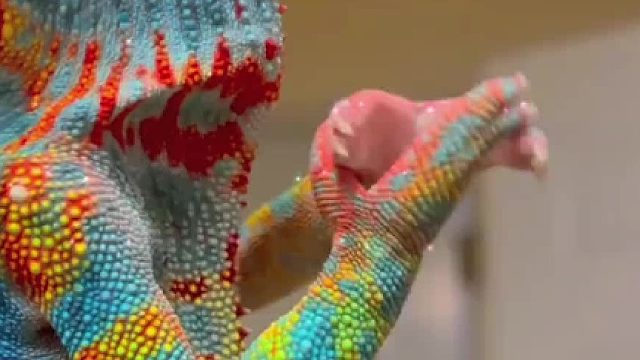 它的手好特别啊