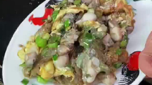 开在巷子里的海蛎煎小摊