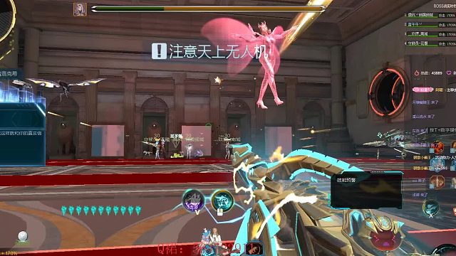 逆战赛季深渊洛克希输出技巧--上舞台陨星龙卷风能刮到！但得有人打下面的激光技能