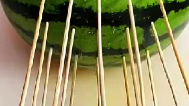切西瓜你会了吗？