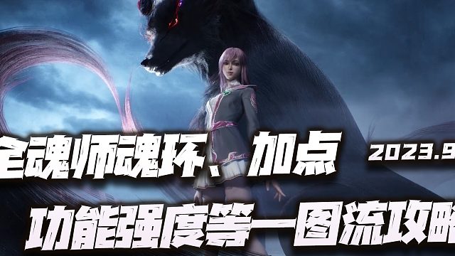 斗罗大陆魂师对决：最新版全魂师魂环/加点/功能/强度等汇总一图流攻略！