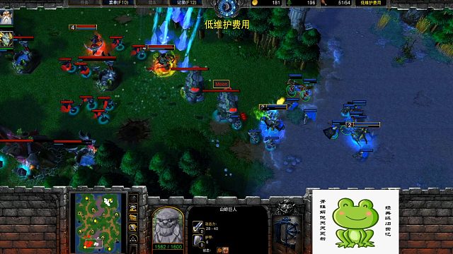 强大的前排抗伤能力和强大的后排集火能力 Moon VS Leon