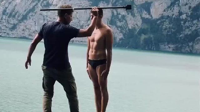 原来跳水第一视角是这么拍的吗