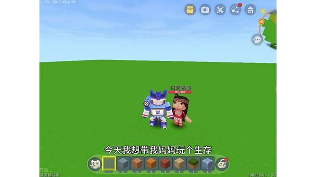 带妈妈玩迷你世界4