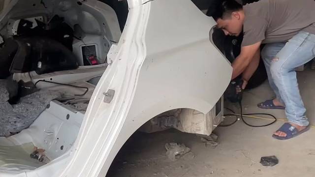 宝马1系F20后叶子板 后幅 车顶总成 全车配件#拆车件 #陈田马哲