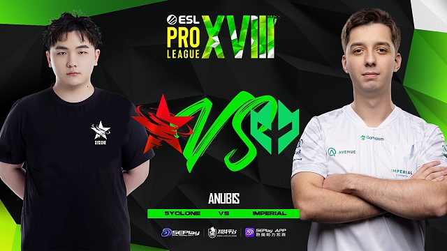 0917-5yclone vs Imperial Anubis ESL Pro League S18