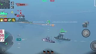 火力猛不如人家威力大#軍艦 #戰(zhàn)艦獵手 #核潛艇 #巡洋艦