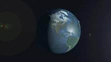 如果地球反向自转会发生什么？#探索地球 #地球反向自转 #科普一下 