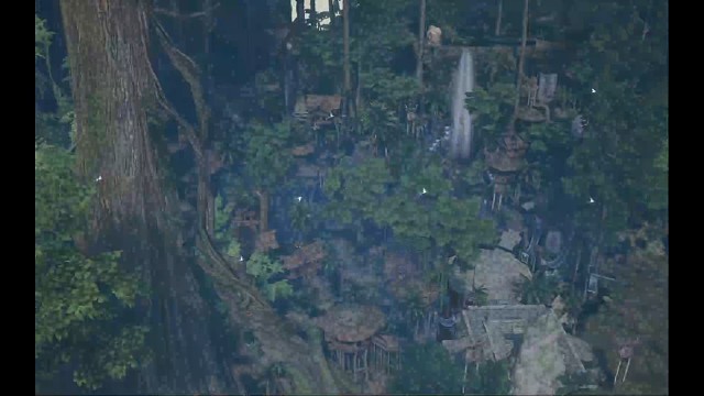 仙剑七村庄风景