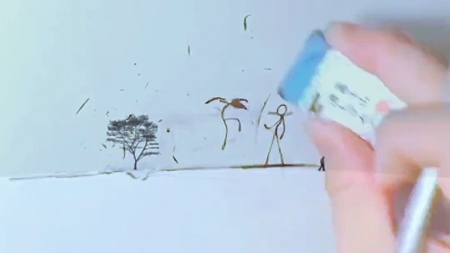 手绘火柴人
