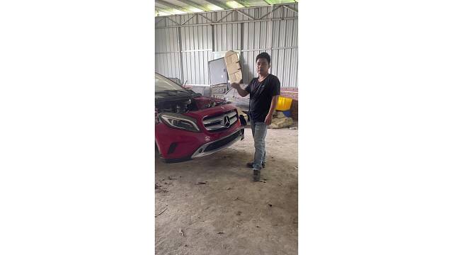 奔驰GLA156全车配件 外观件 电器电脑板#拆车件# #陈田马哲#