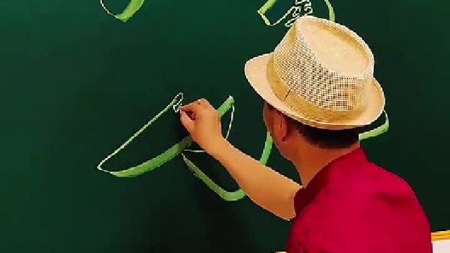 这一笔堪比打印机，民间高手多……