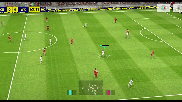 实况足球南杨 球到人到