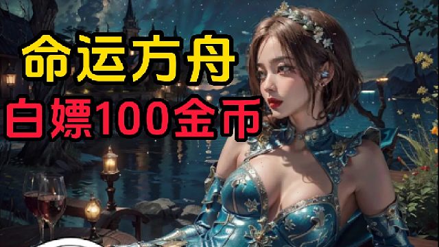 兄弟们要金币不要！命运方舟每日白嫖100金的方法！快来！快来！