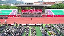 #軍訓(xùn)進(jìn)行時(shí) 成都文理學(xué)院2023級(jí)學(xué)生軍訓(xùn)主題歌詠活動(dòng)#航拍 #軍訓(xùn)dou出彩 #校園活動(dòng) #學(xué)習(xí)