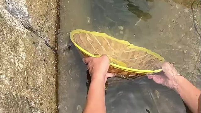 谁说竹篮打水一场空啊，这不满满登登的吗