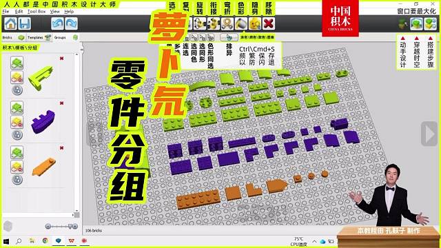 LDD 萝卜氘零件分组