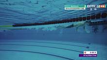 中国队游泳健儿们相互配合拿下男子4*200米自由泳接力决赛亚军