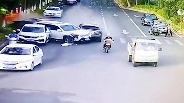 道路千万条，安全第一条！全程高能警示