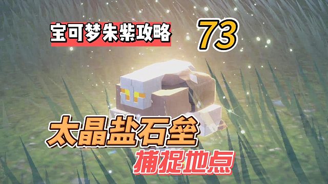 宝可梦紫攻略73：太晶盐石垒在哪里？
