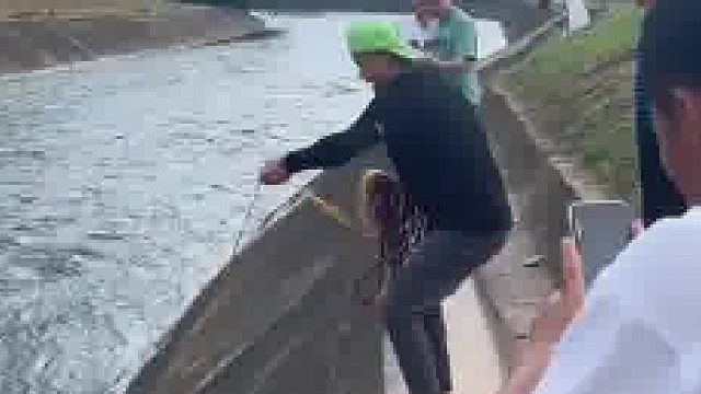 上货了几条大家伙